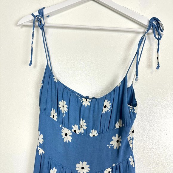 Reformation Sky Blue Daisy Midi Dress - Picture 6 of 16
